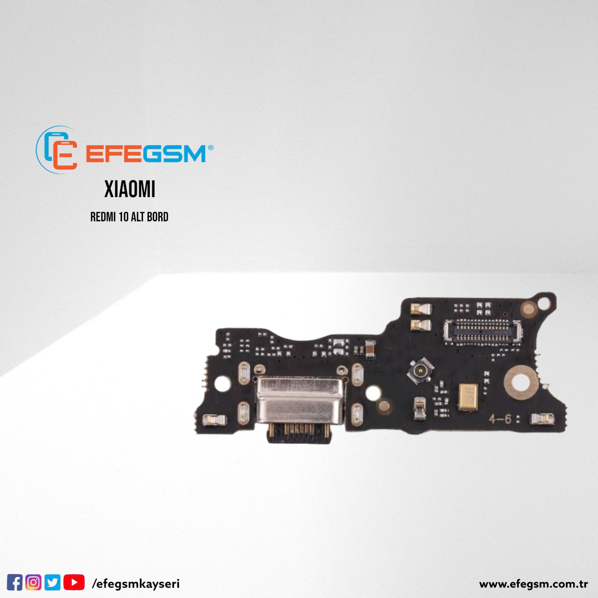 Xiaomi Redmi 10 Alt Bord