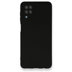 Samsung Galaxy A12 (A125F) Rubber Case Siyah