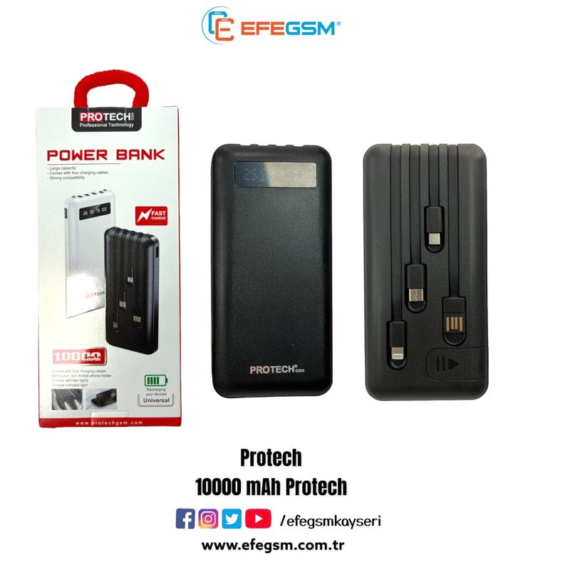 Protech 10000 mAh (B-04) Power Bank
