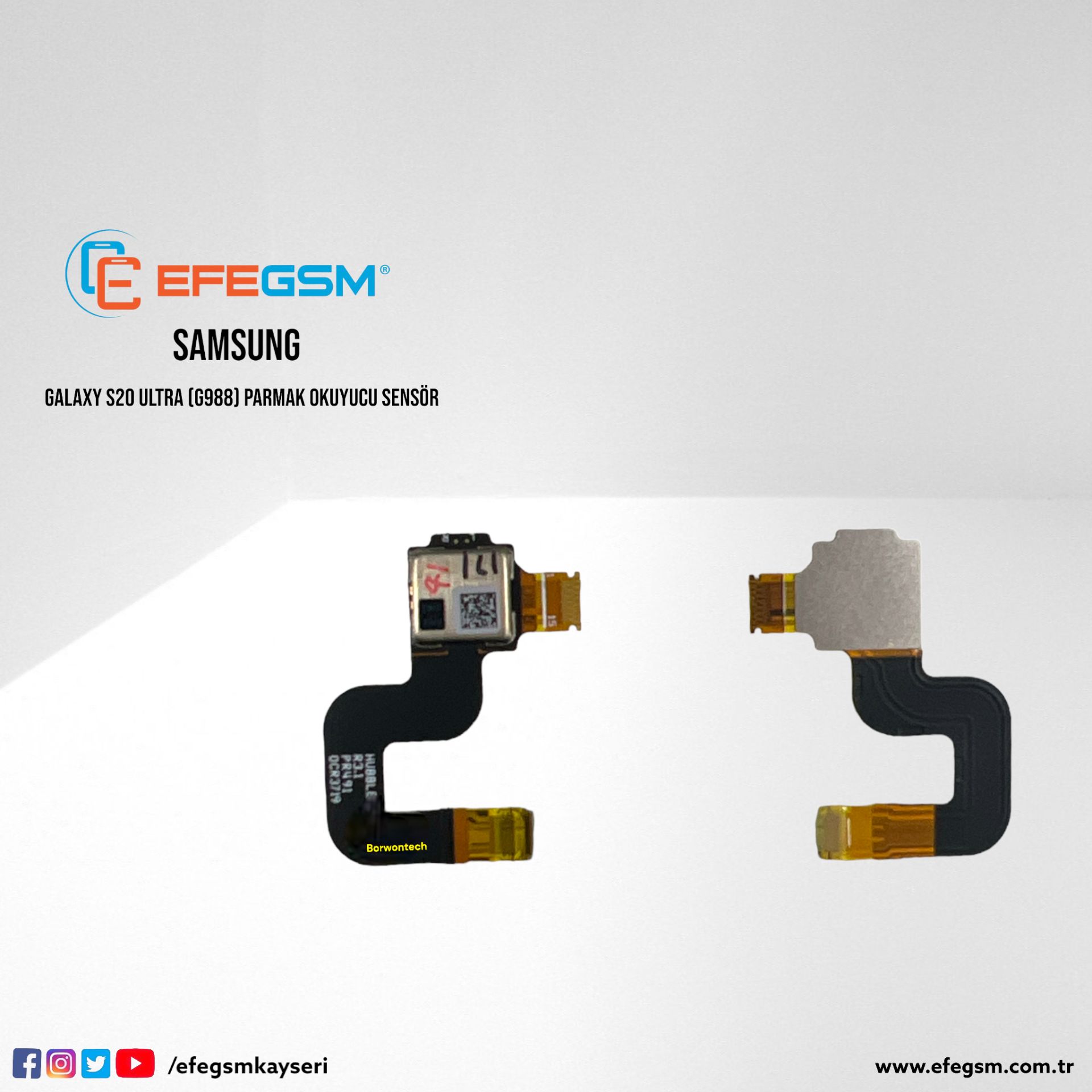 Samsung S20 Ultra (G988) Parmak Okuyucu Sensör