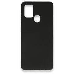Samsung Galaxy A21S (A217) Rubber Case Siyah