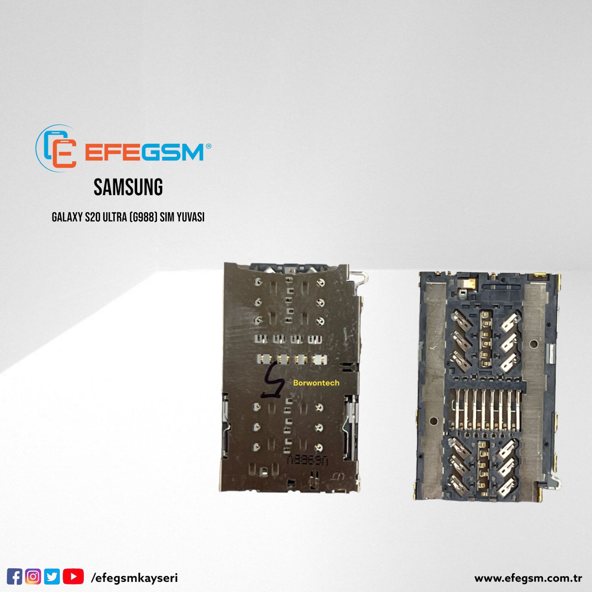 Samsung S20 Ultra (G988) Sim Yuvası