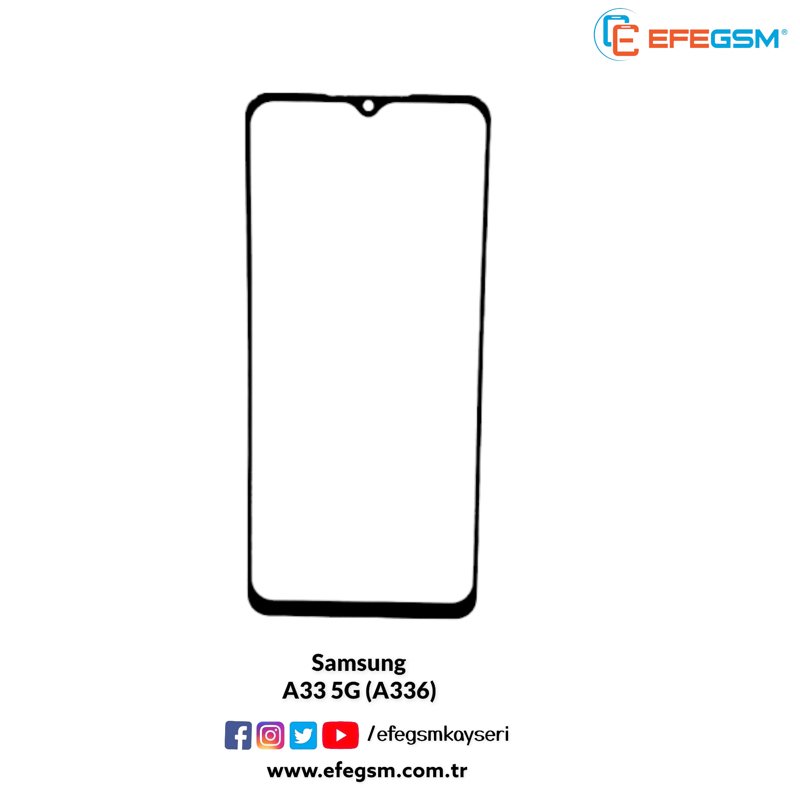 Samsung Galaxy A33 5G (A336) Ocalı Cam