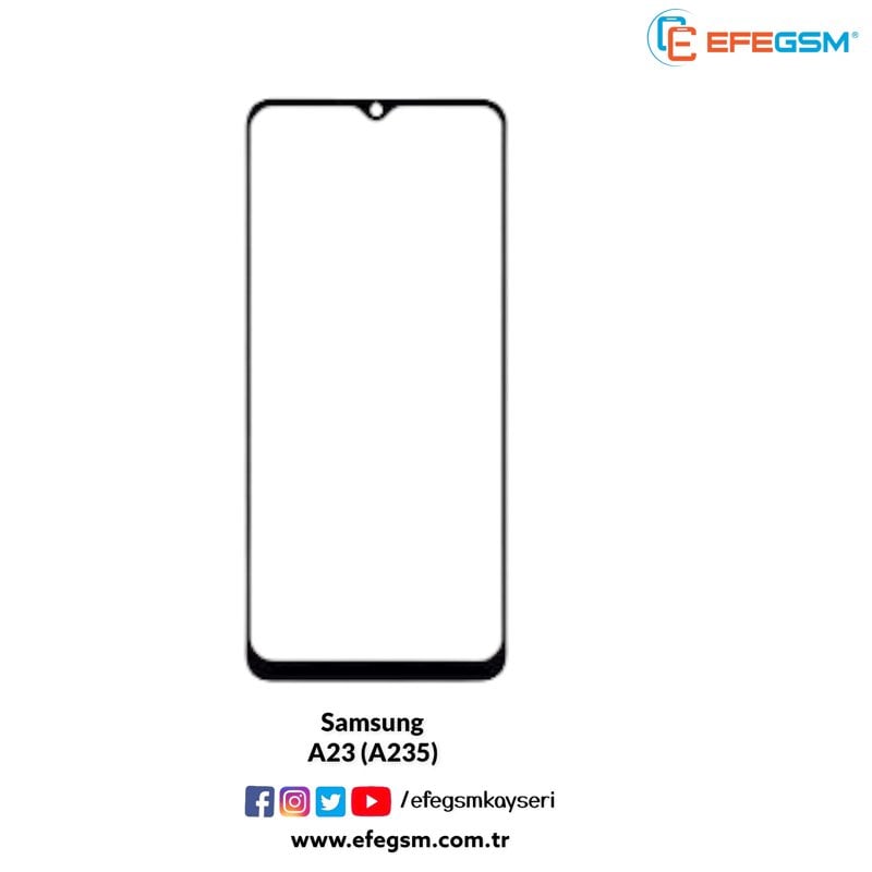 Samsung Galaxy A23 (A235) Ocalı Cam