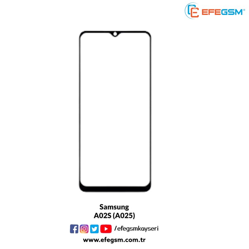 Samsung Galaxy A02S (A025) Ocalı Cam