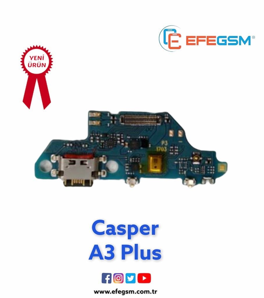 Casper Via A3 Plus Alt Bord