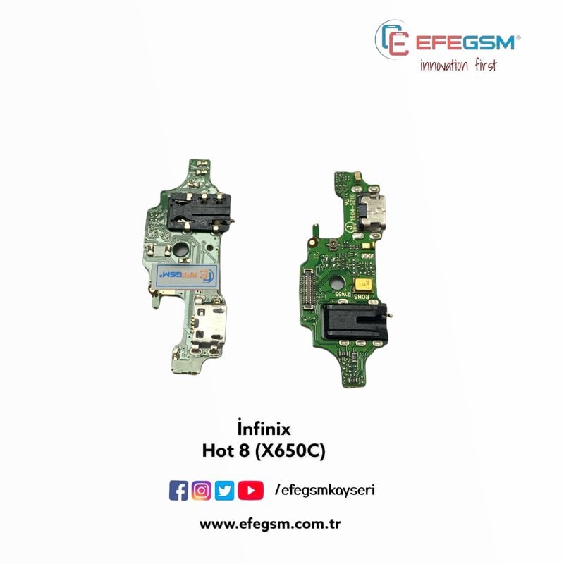 İnfinix Hot 8 (X650C) Alt Bord