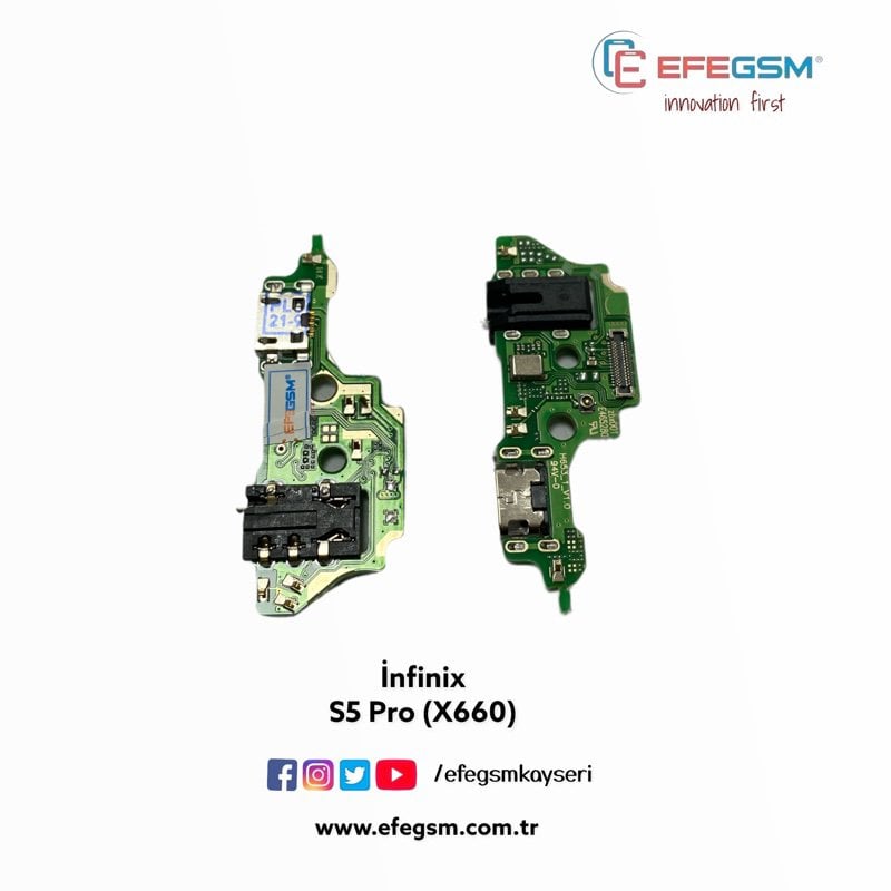 İnfinix S5 Pro (X660) Alt Bord