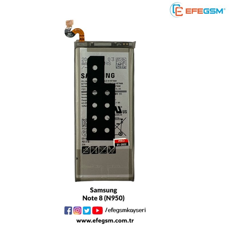 Samsung Note 8 (N950) Batarya