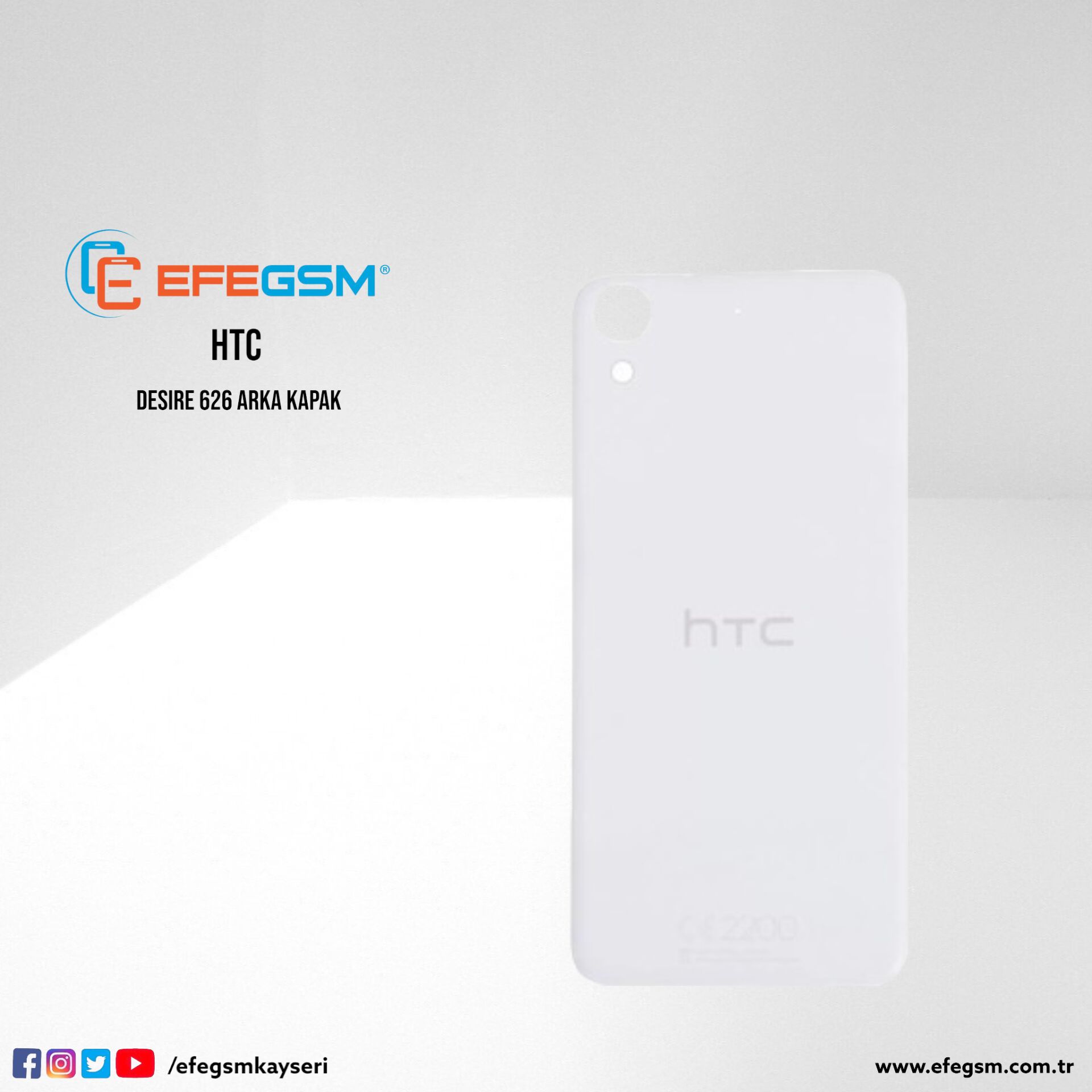 Htc Desire 626 Arka Kapak
