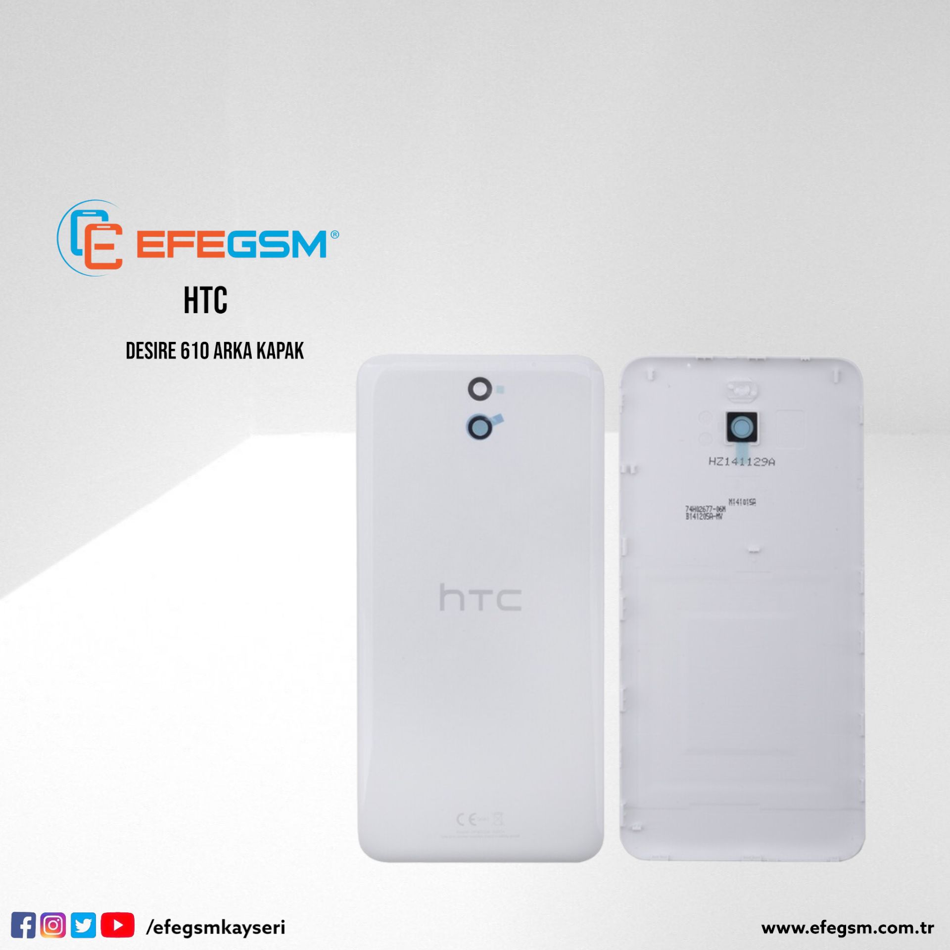Htc Desire 610 Arka Kapak