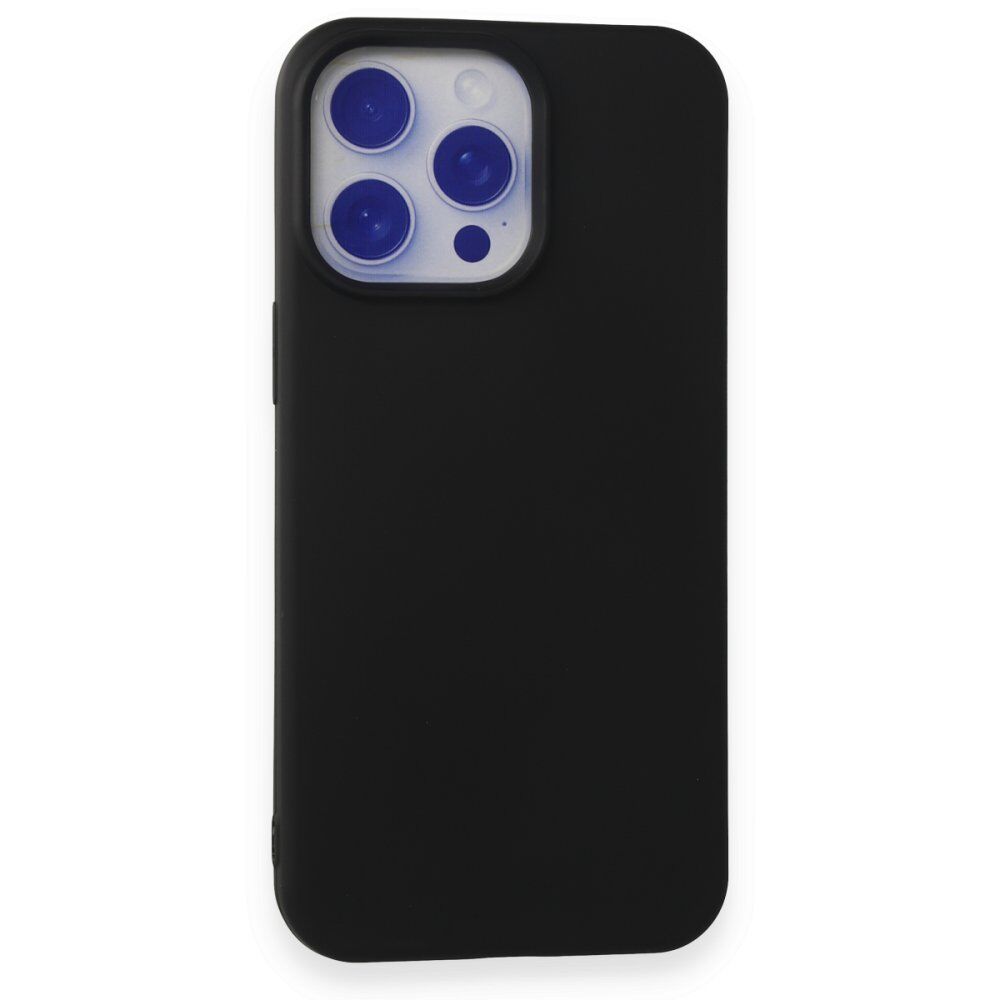 Iphone 15 Pro Max Rubber Case Siyah