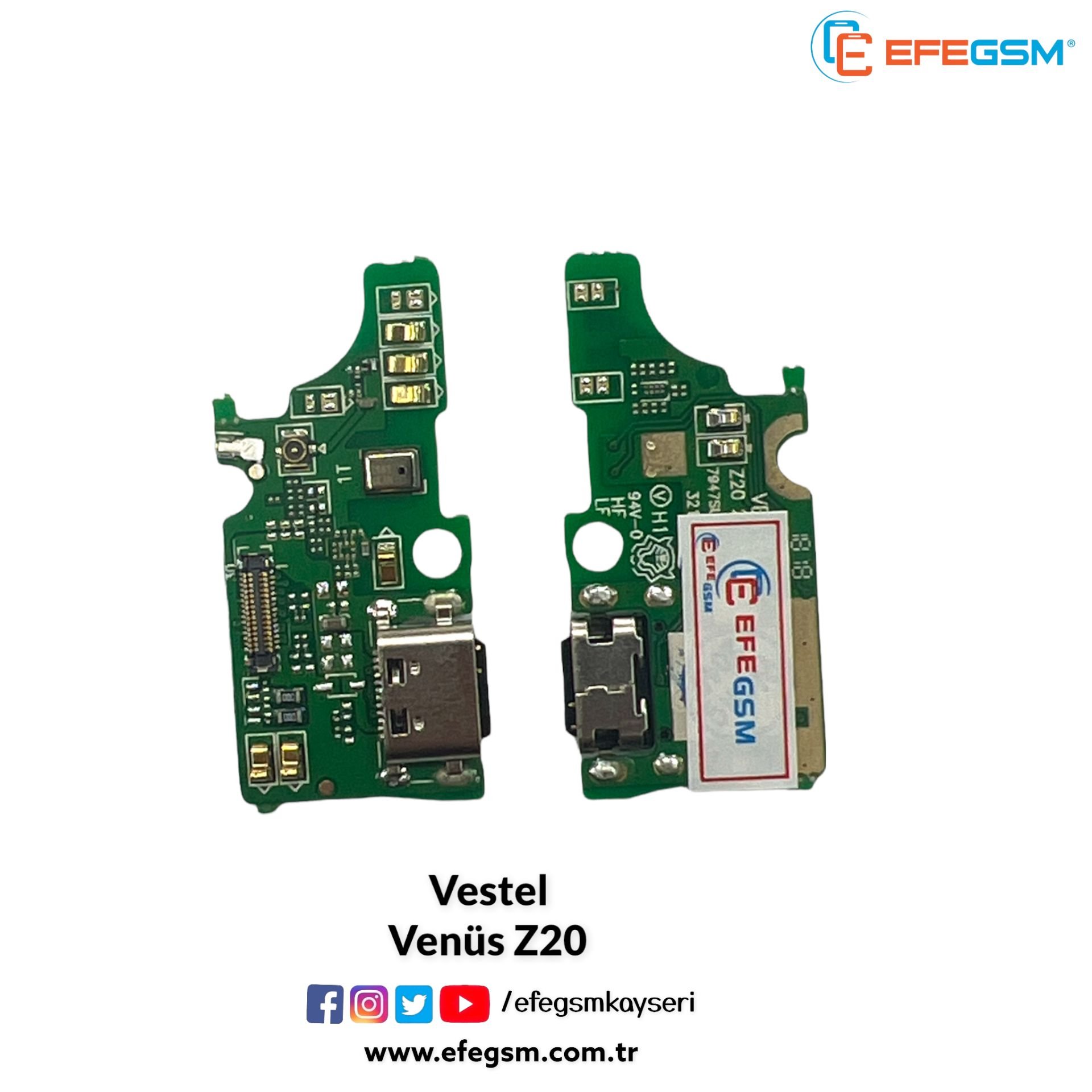 Vestel Venüs Z20 Alt Bord