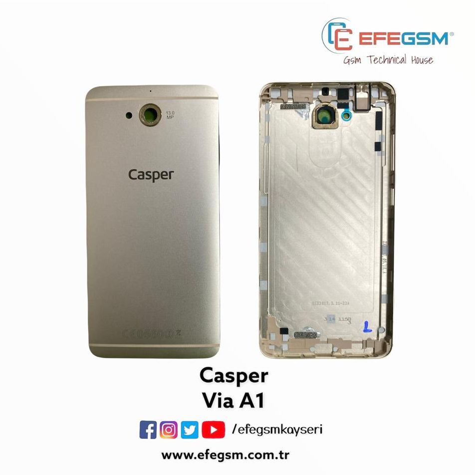 Casper Via A1 Arka Kapak