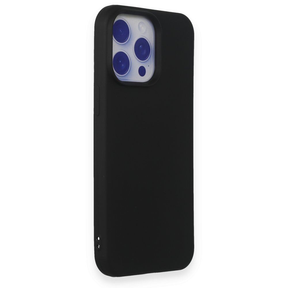 Iphone 15 Pro Rubber Case Siyah