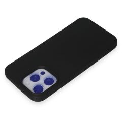 Iphone 15 Pro Rubber Case Siyah