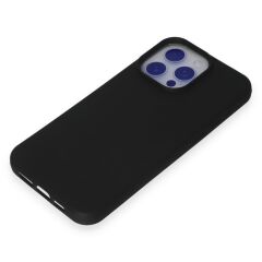 Iphone 15 Pro Rubber Case Siyah