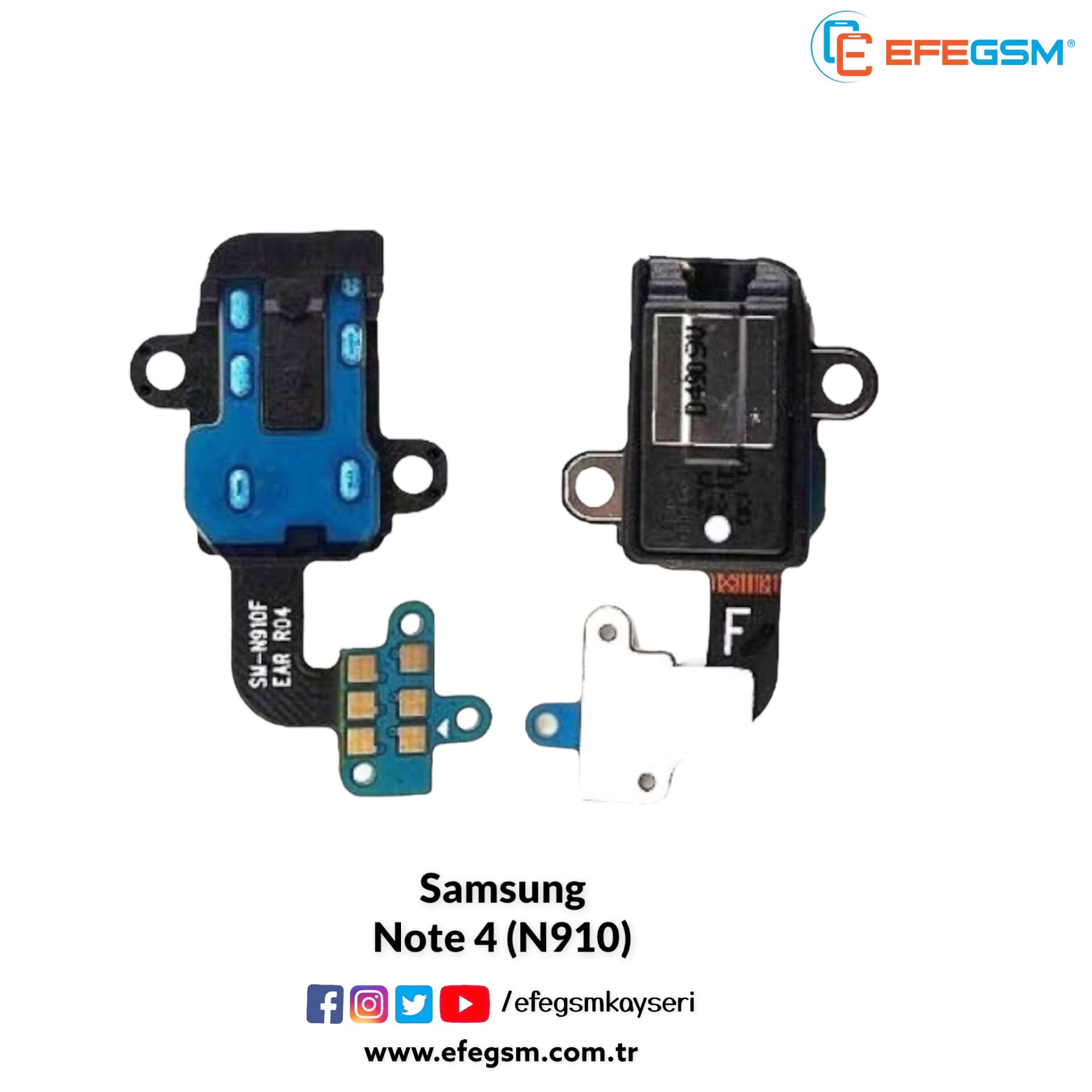 Samsung Note 4  (N910) Kulaklık Soketi