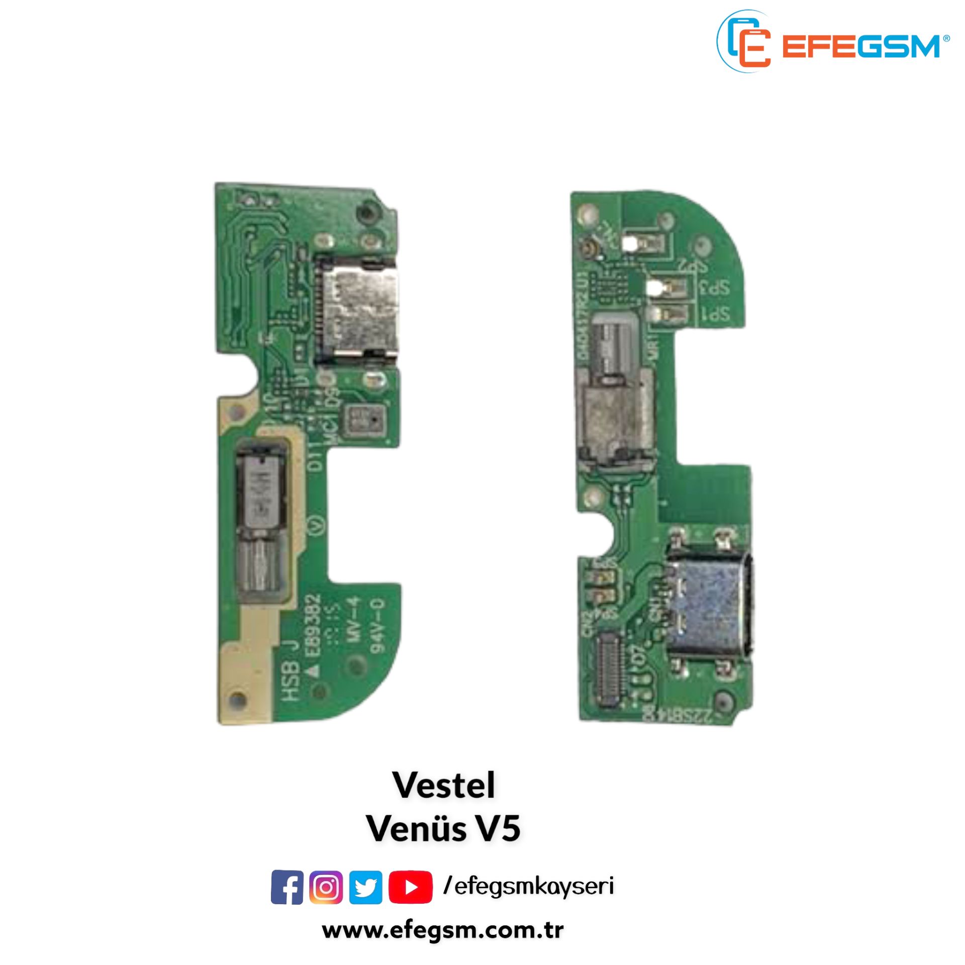 Vestel Venüs V5 Alt Bord