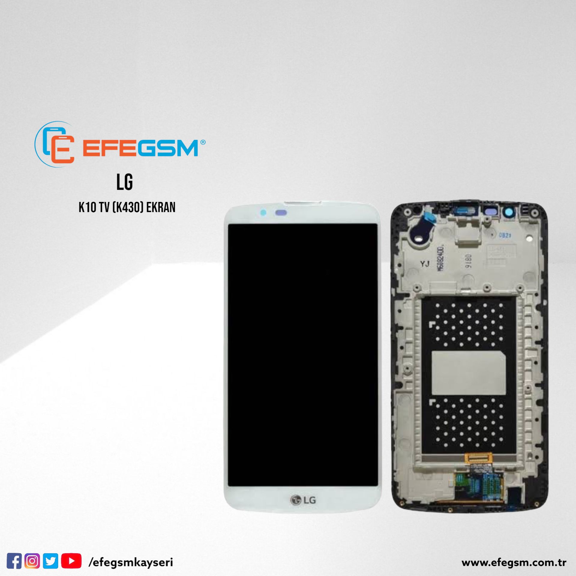 Lg K10 TV (K430) Ekran