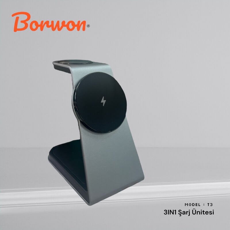 BORWON T3 3IN1 Şarj Ünitesi