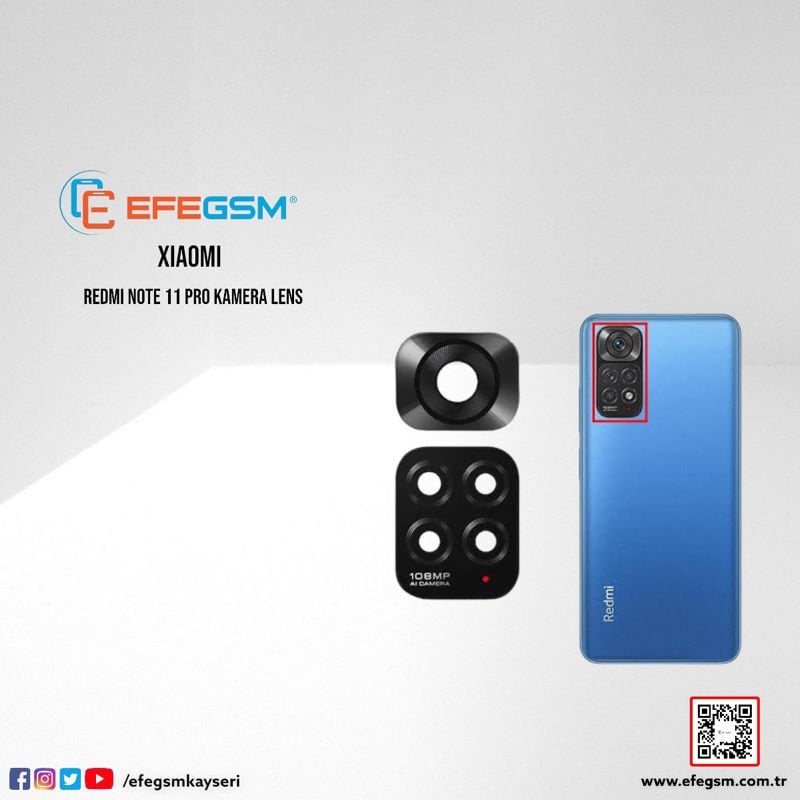 Xiaomi Redmi Note 11 Pro Kamera Lens