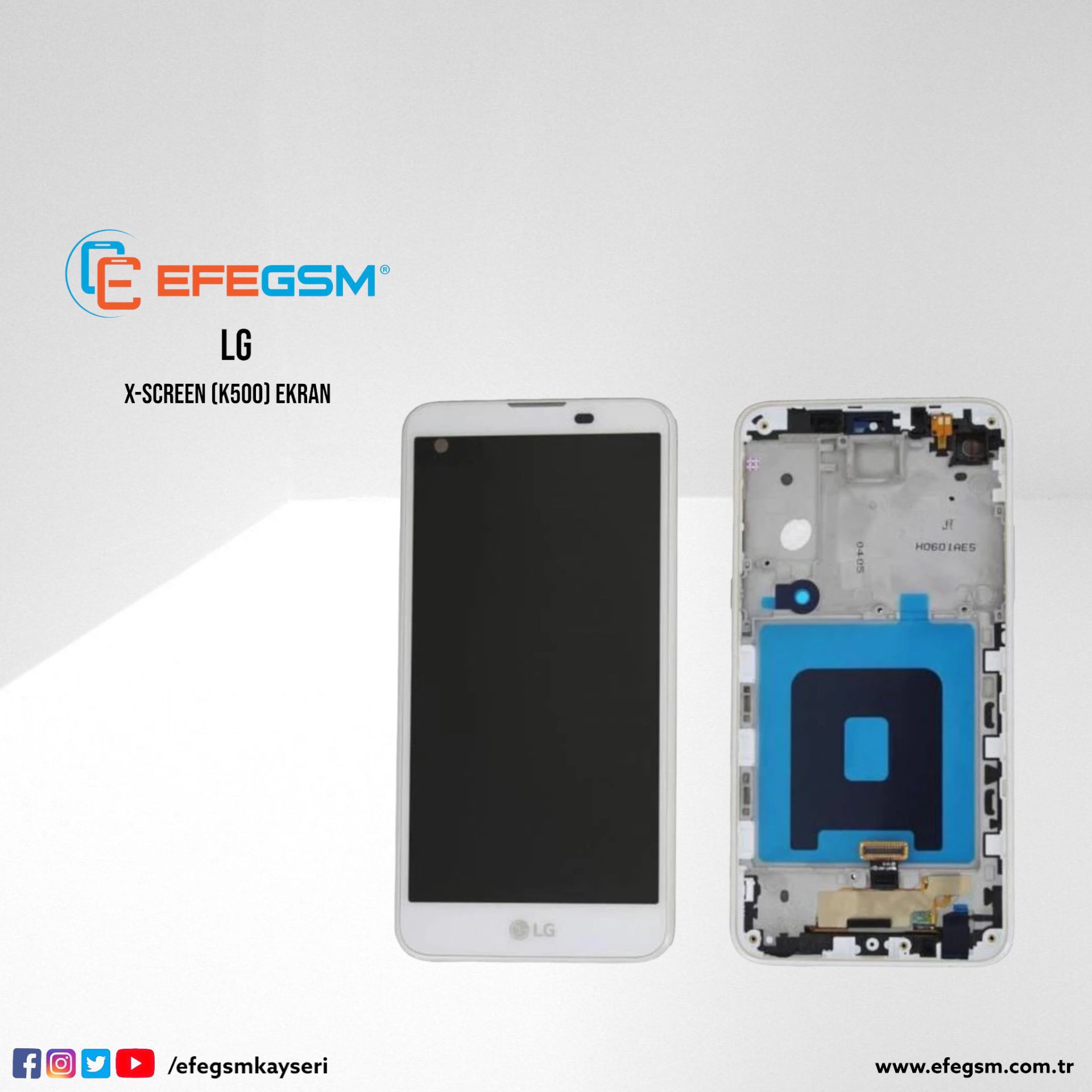 Lg X-Screen (K500) Ekran