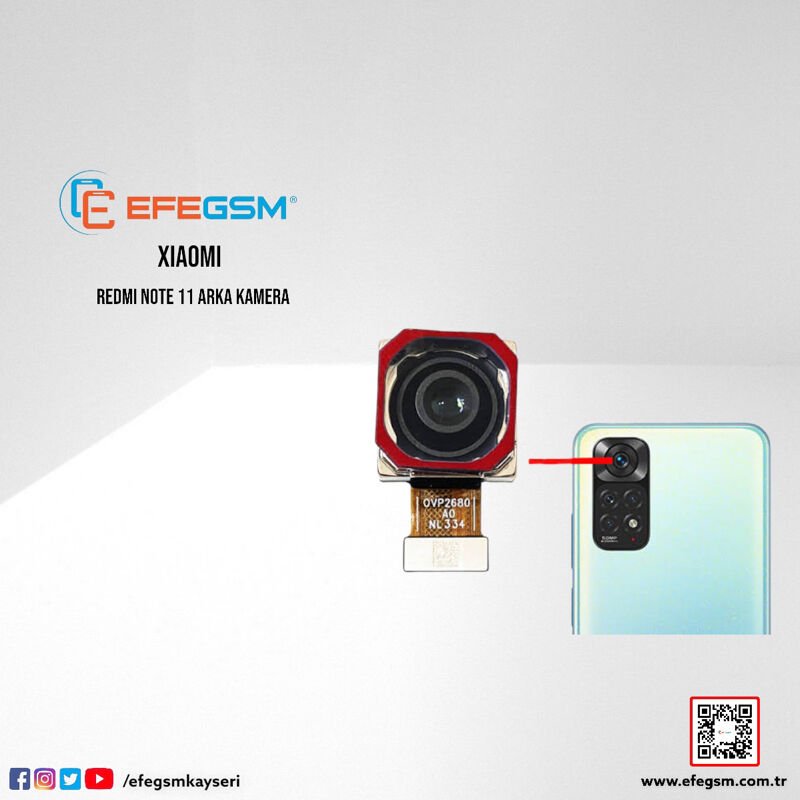 Xiaomi Redmi Note 11 Arka Kamera