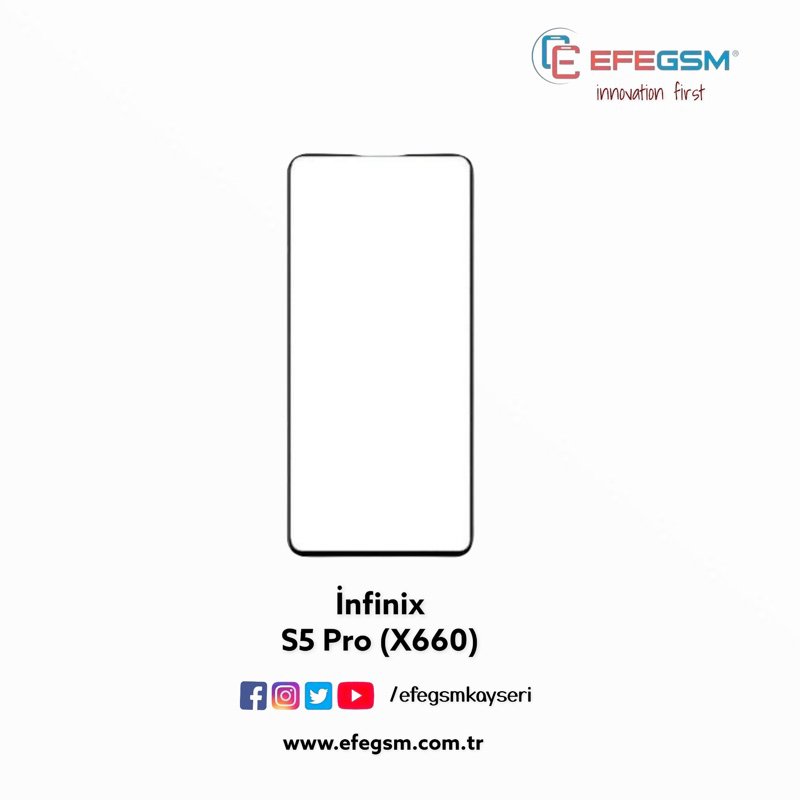 İnfinix S5 Pro (X660) Ocalı Cam