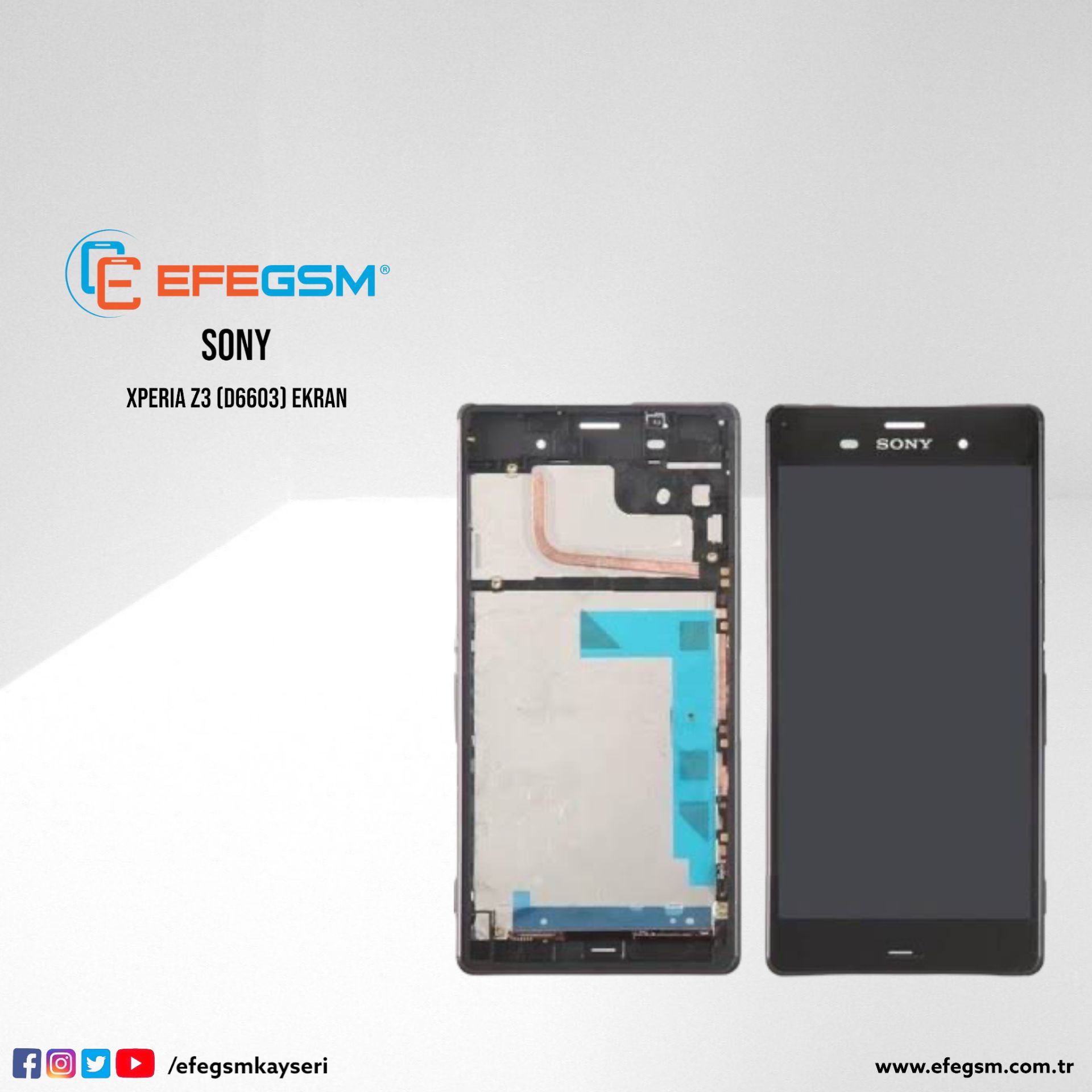 Sony Xperia Z3 (D6603) Ekran