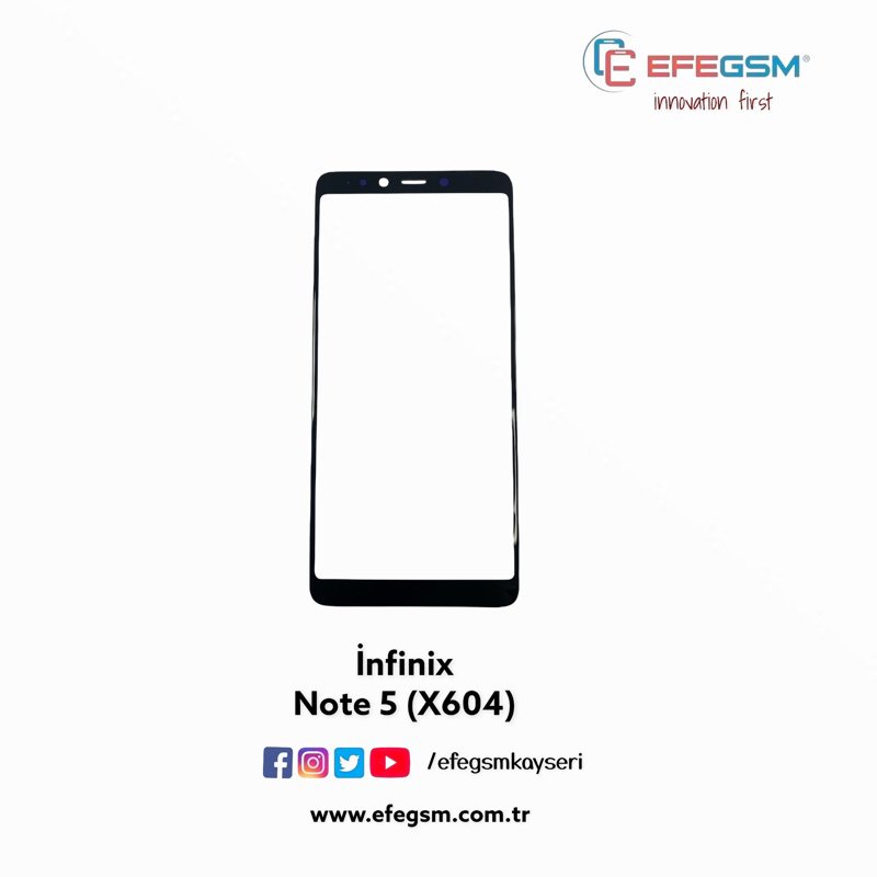 İnfinix Note 5 (X604) Ocalı Cam