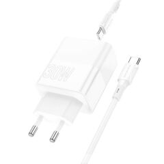Borofone BA75A PD30W+QC3.0 Type-c To Type-c Şarj Aleti