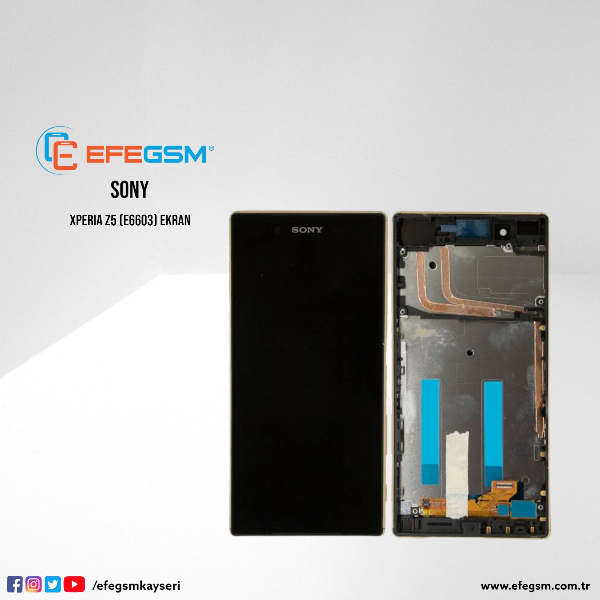 Sony Xperia Z5 (E6603) Ekran