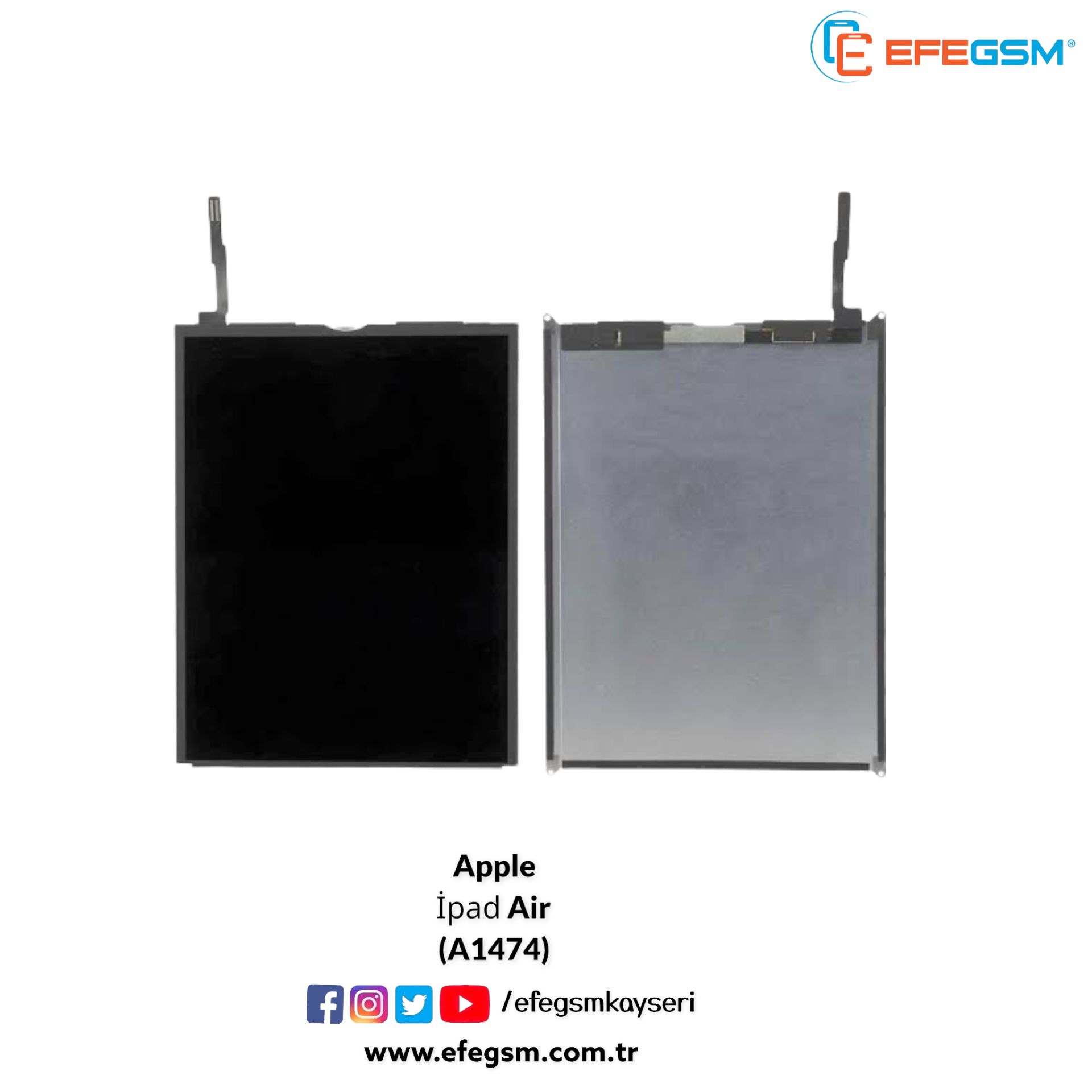 Apple Ipad Air (A1474) Ekran