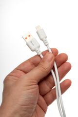 Borwon BW-12 Lightning 18W 3A USB Kablo