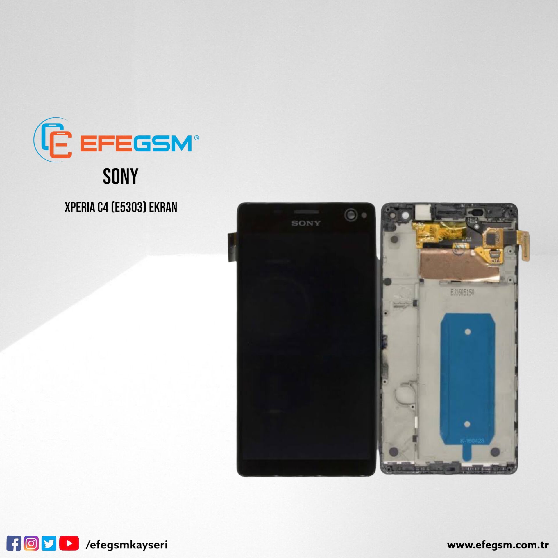 Sony Xperia C4 (E5303) Ekran