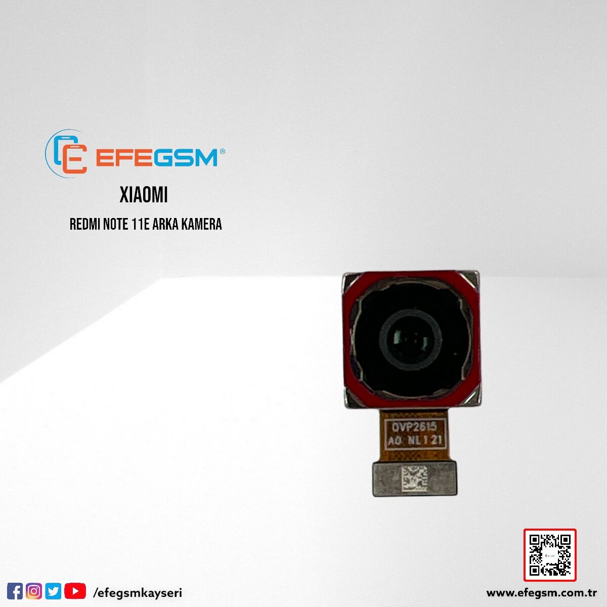 Xiaomi Redmi Note 11E Arka Kamera