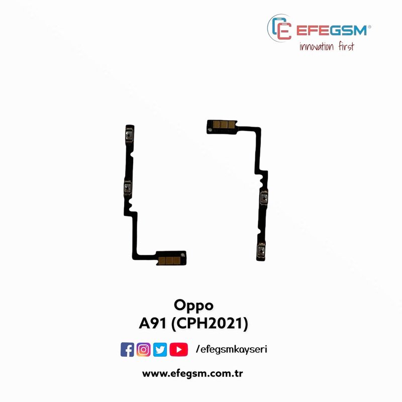 Oppo A91 (CPH2021) Yan Ses Film