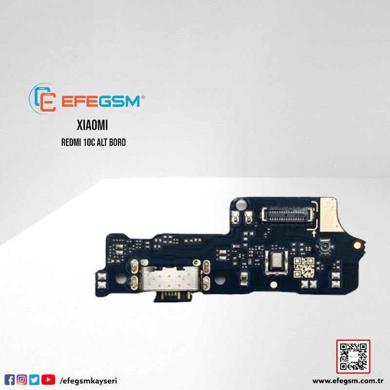 Xiaomi Redmi 10C Alt Bord