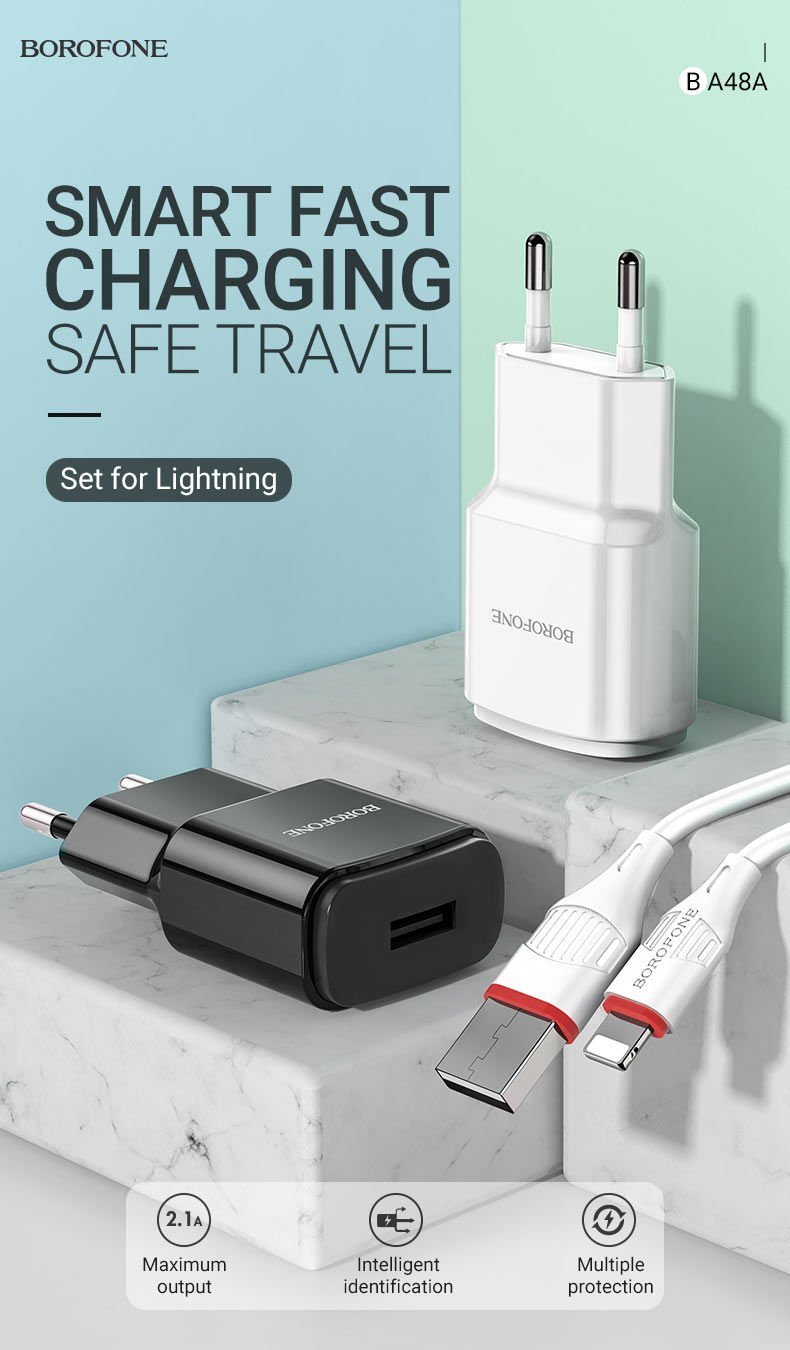 Borofone BA48A 2.1A Usb Başlık