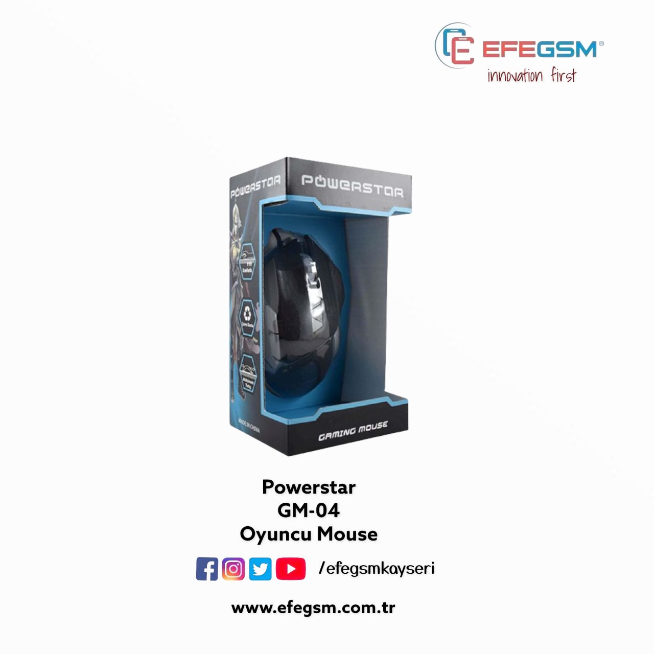 Powerstar Oyun Mouse (GM-04)