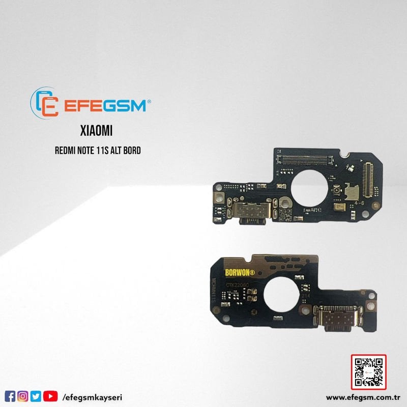 Xiaomi Redmi Note 11S Alt Bord