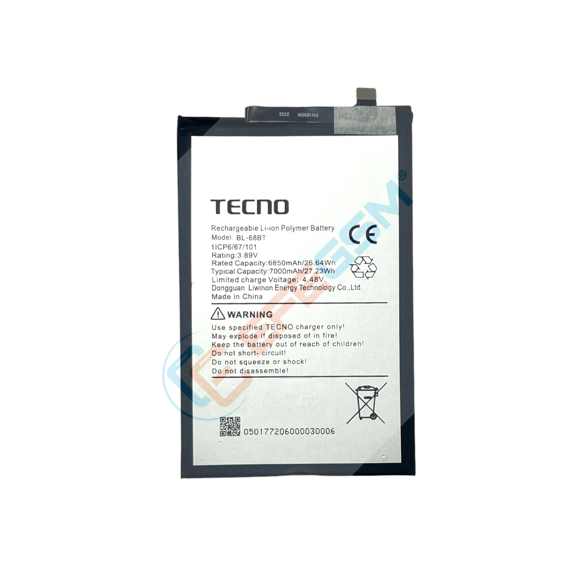 Tecno Pova Neo 2 (BL-68BT) Batarya