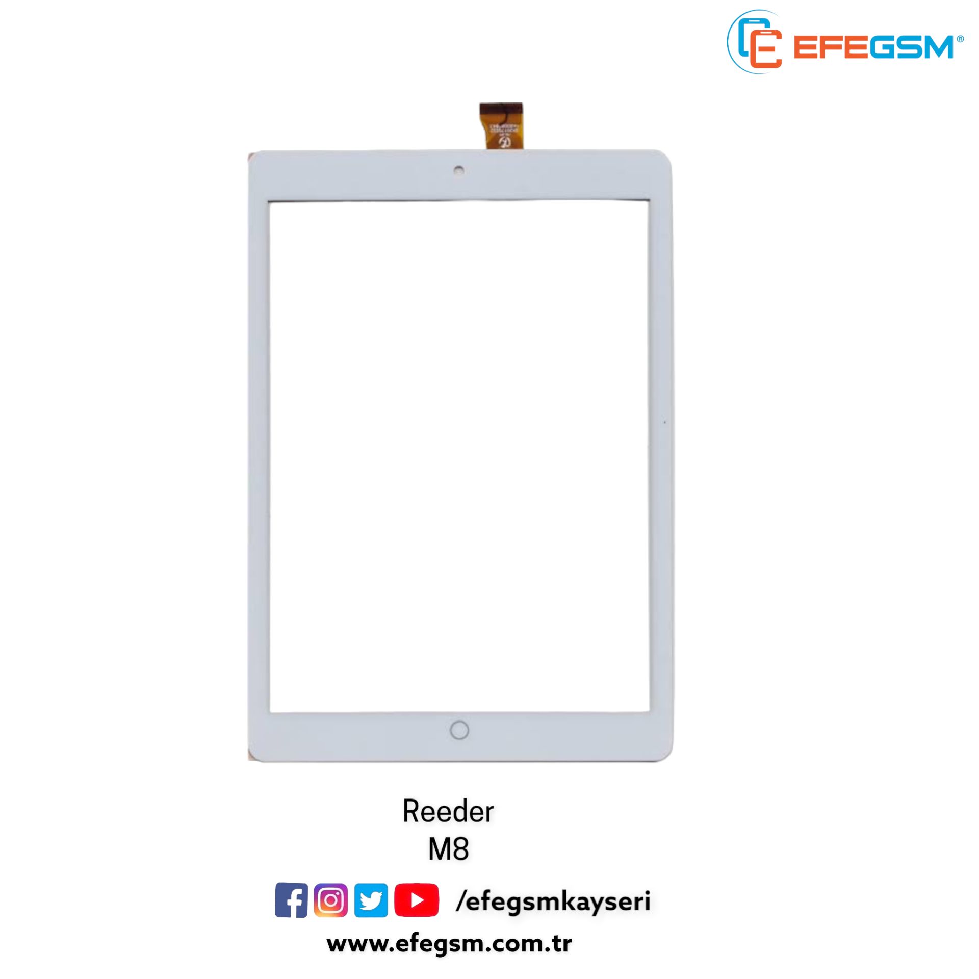 Reeder M8 Dokunmatik