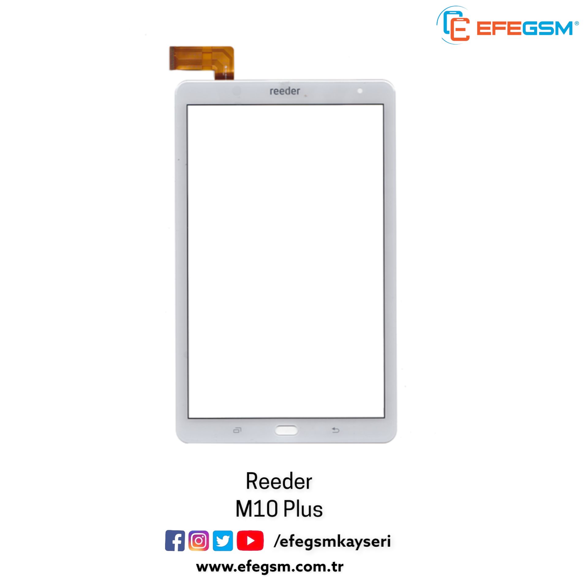 Reeder M10 Plus Dokunmatik
